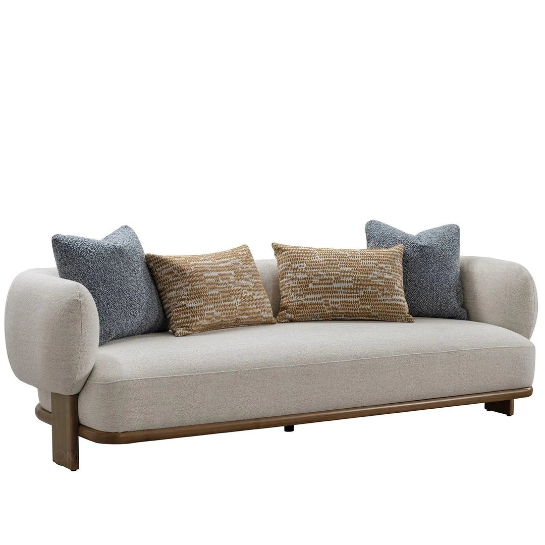 Scandinavian Fabric 3 Seater Sofa WALTZ
