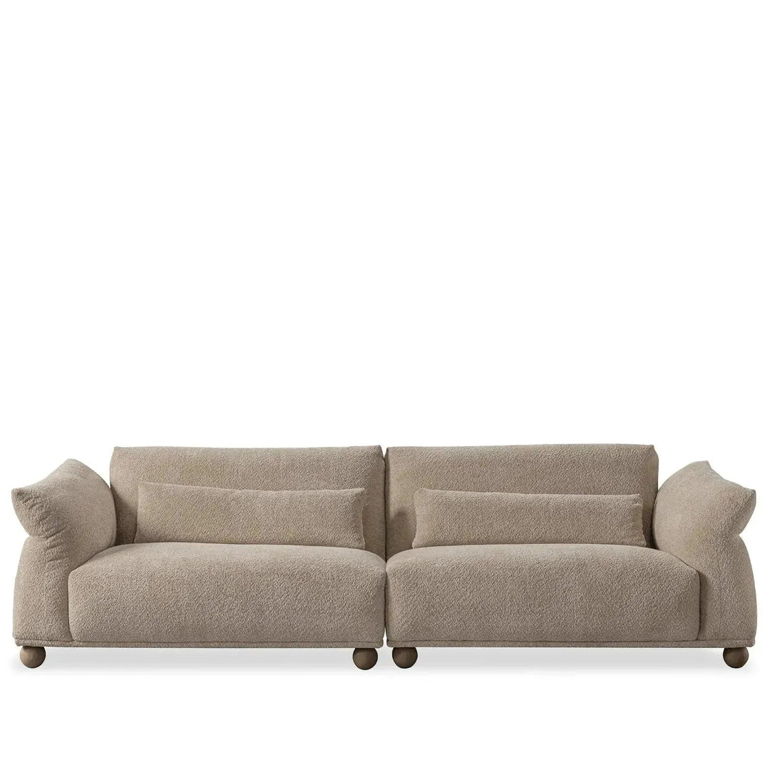 Cream Fabric 4 Seater Sofa FONDUE