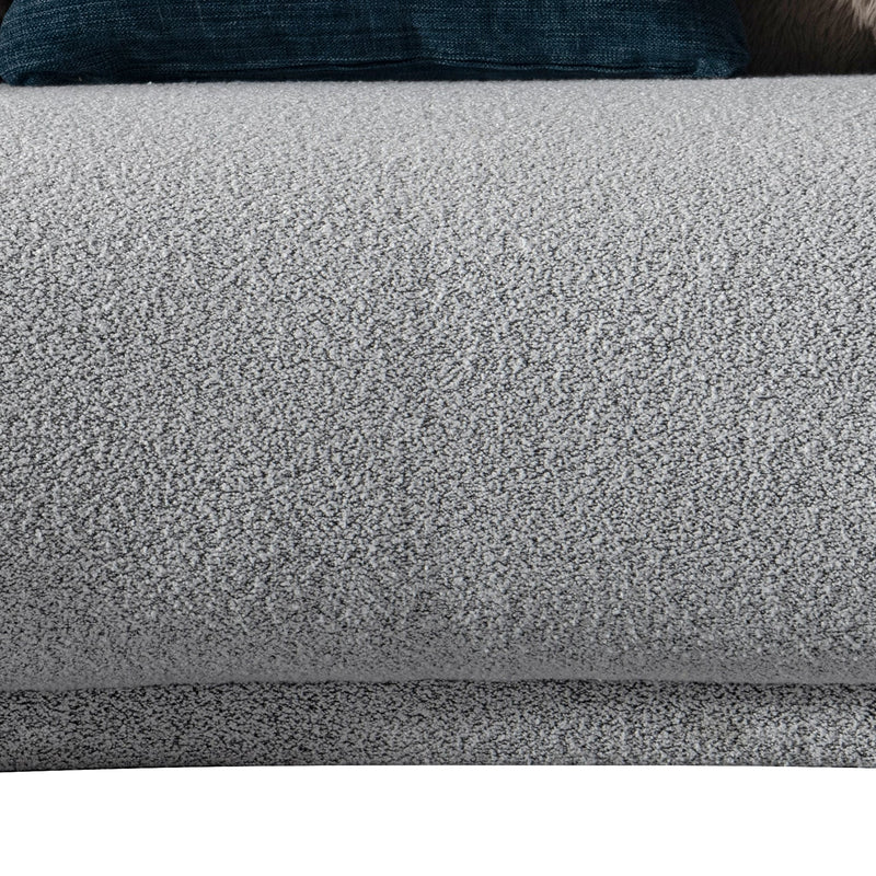 Cream Fabric 4 Seater Sofa HERITAGE Material Details Chart