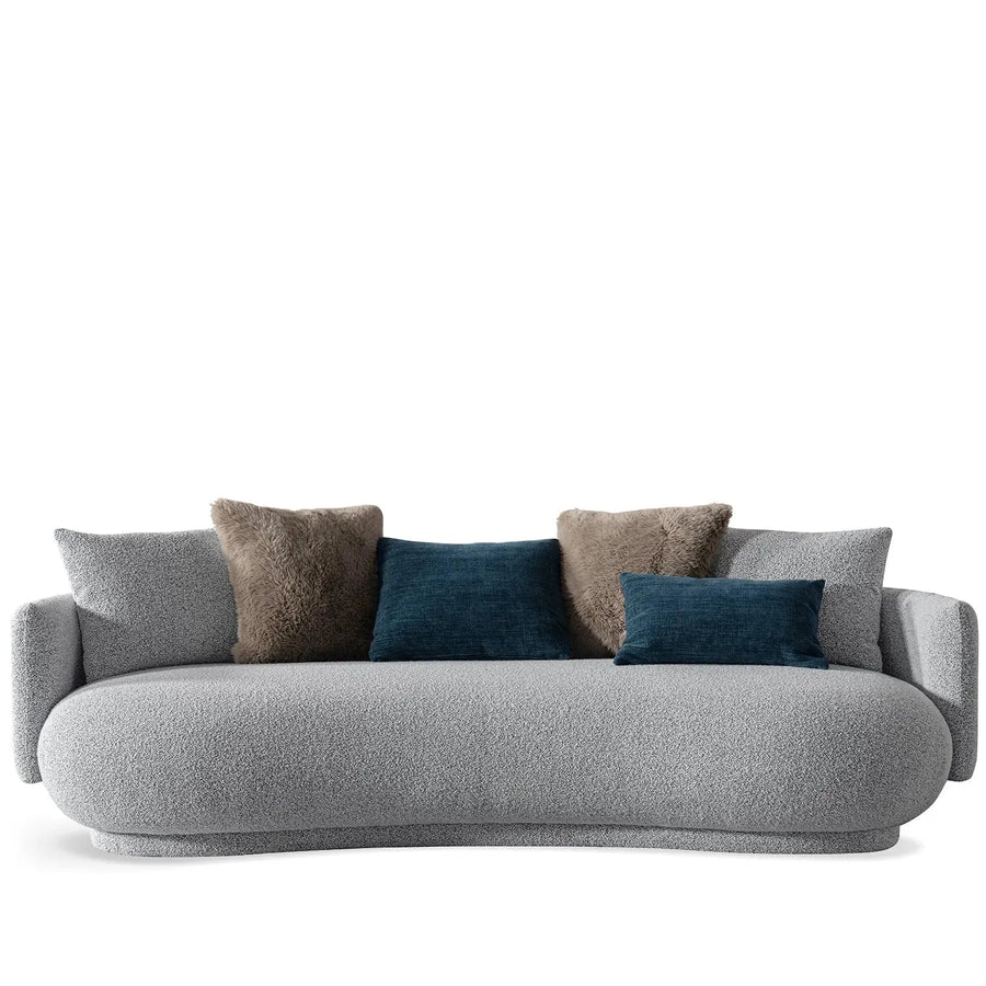 Cream Fabric 4 Seater Sofa HERITAGE