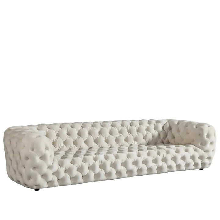 Vintage fabric 3 seater sofa mozart conceptual design.