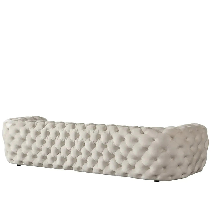 Vintage fabric 3 seater sofa mozart situational feels.
