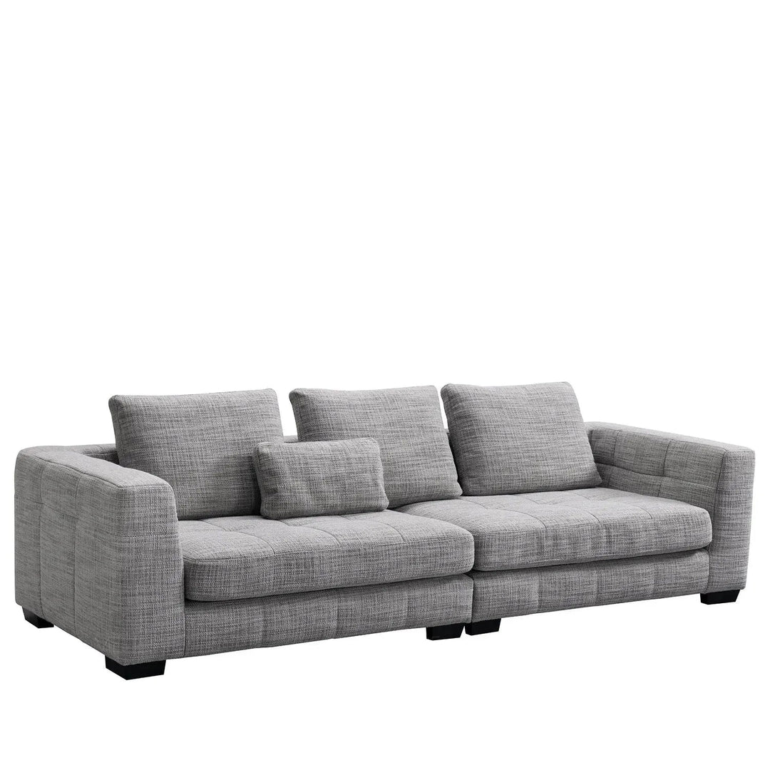 Modern Fabric 4 Seater Sofa ARCTIC