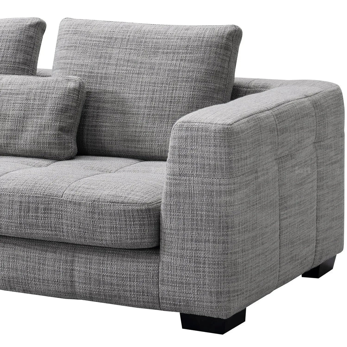 Modern fabric 4 seater sofa arctic situational feels.