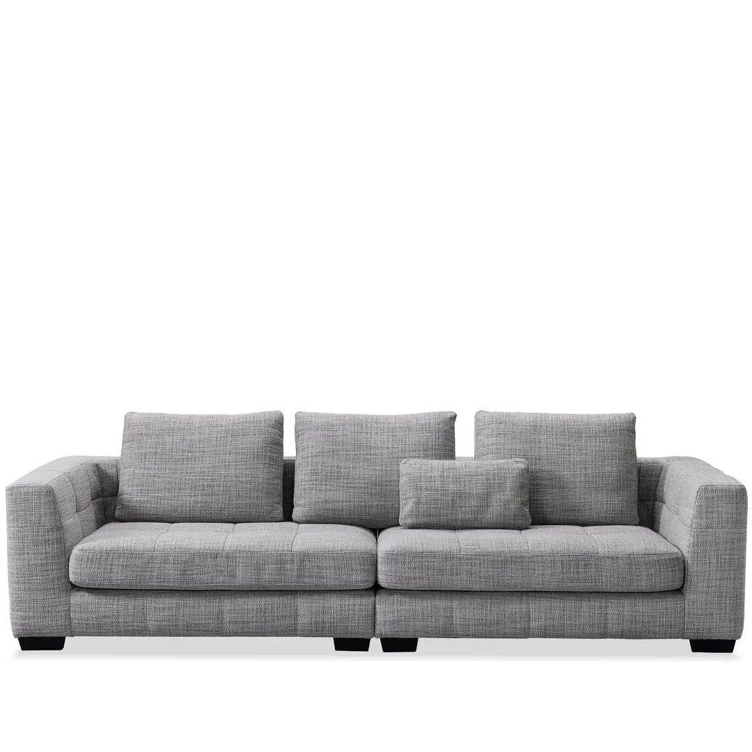 Modern Fabric 4 Seater Sofa ARCTIC