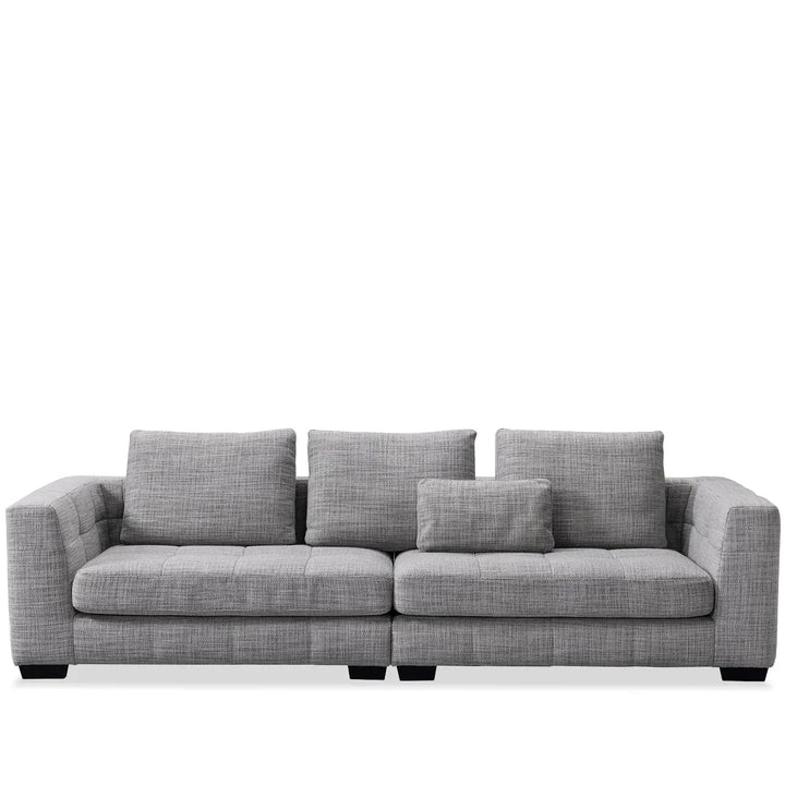 Modern Fabric 4 Seater Sofa ARCTIC