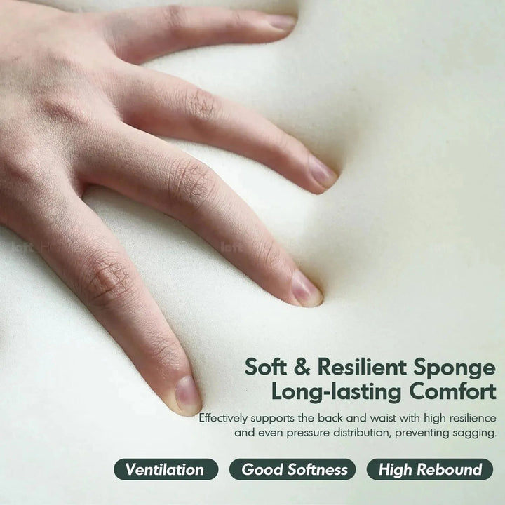 Modern Fabric 4 Seater Sofa ARCTIC