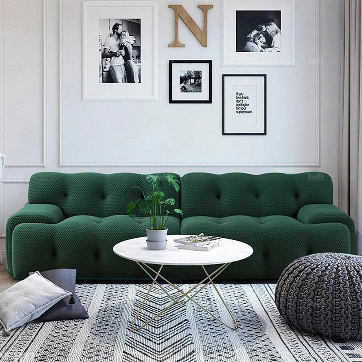 Contemporary Fabric 4 Seater Sofa BLOGGER