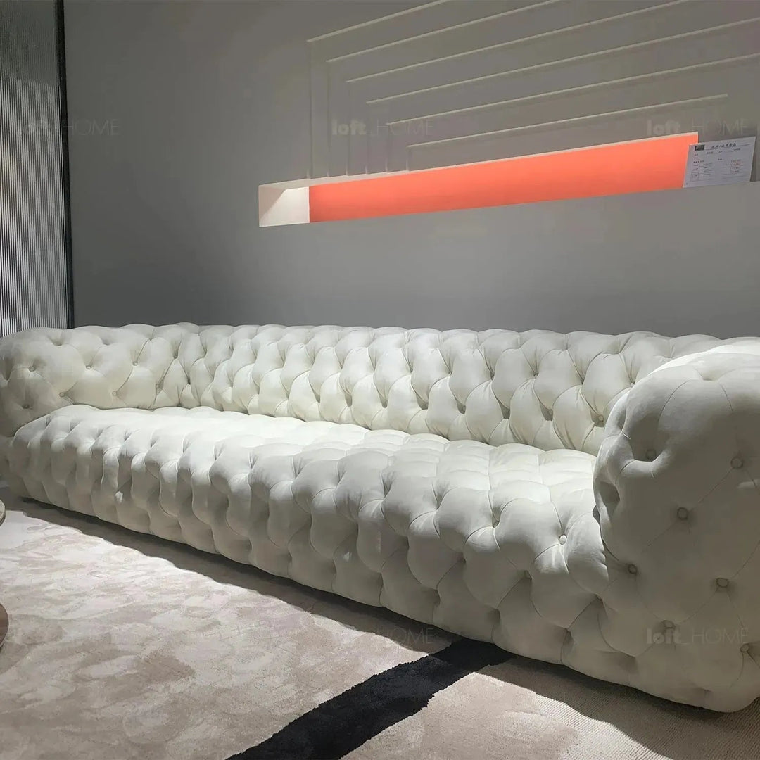 Vintage Fabric 5 Seater Sofa MOZART