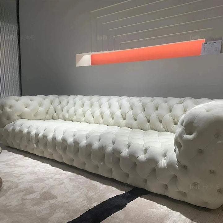 Vintage Fabric 5 Seater Sofa MOZART