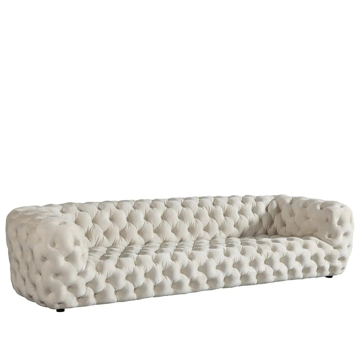 Vintage fabric 5 seater sofa mozart conceptual design.