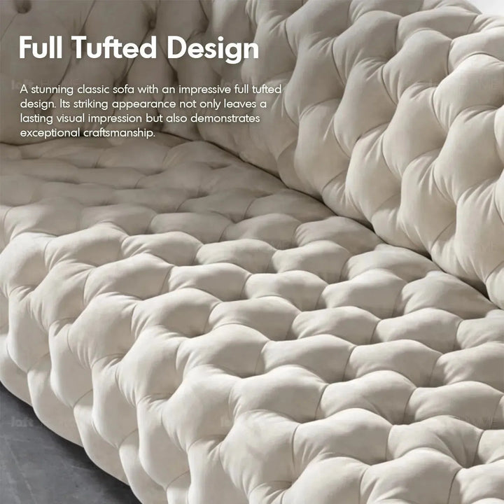 Vintage Fabric 5 Seater Sofa MOZART