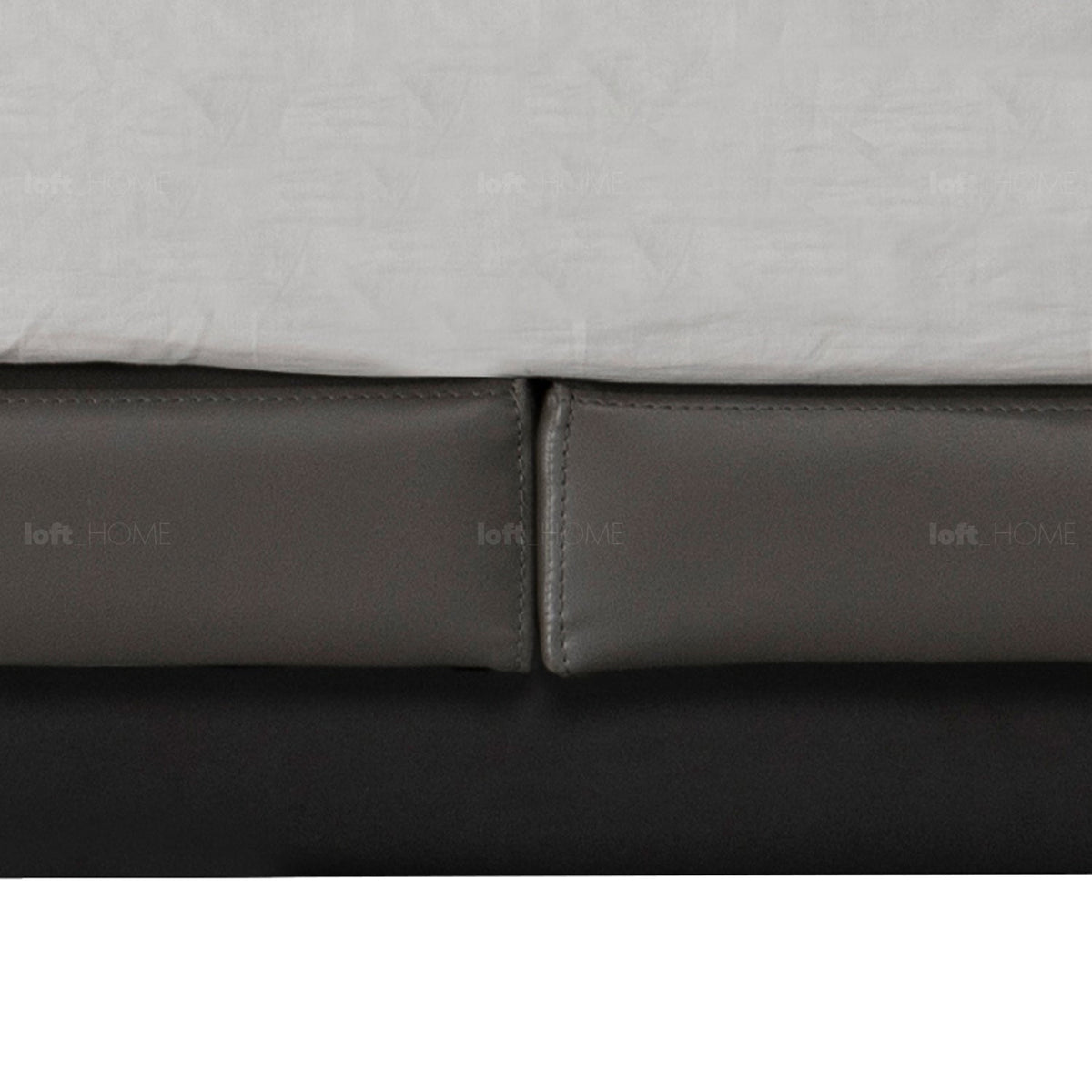 Minimalist Fabric Bed HOVERLOFT Material Details Chart