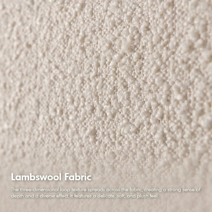 Scandinavian fabric bed snowfluff color swatches.