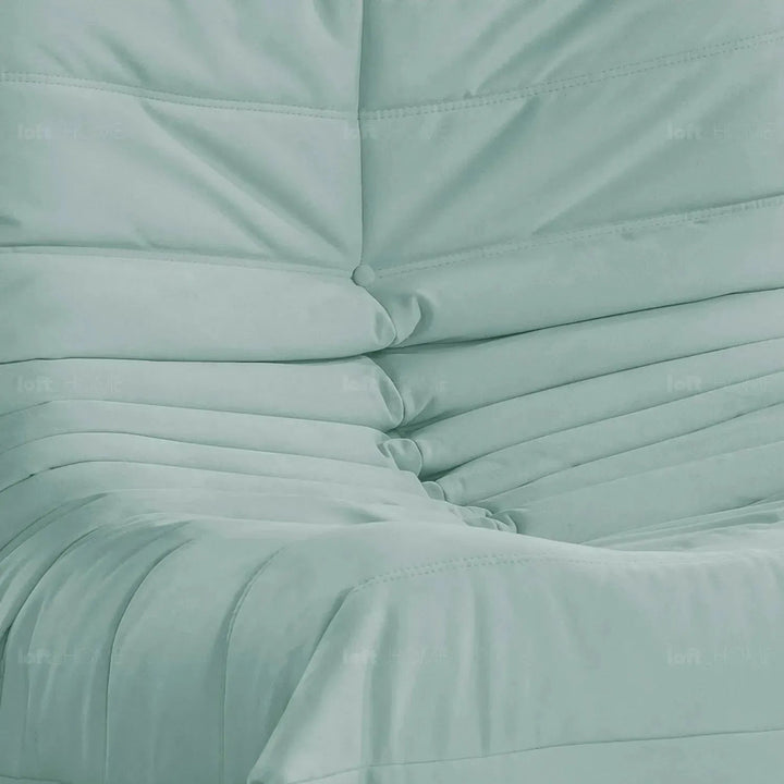 Contemporary fabric modular 1 seater sofa cater conceptual design.