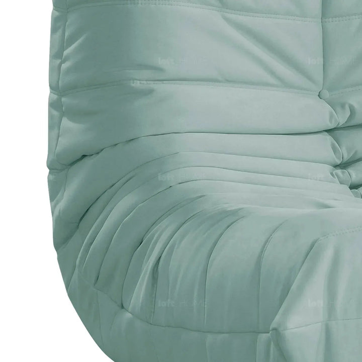 Contemporary fabric modular 1 seater sofa cater situational feels.