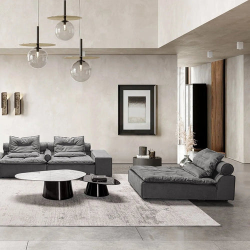 Modern Fabric Modular 1 Seater Sofa WOOLEN Good to Know Preview-1