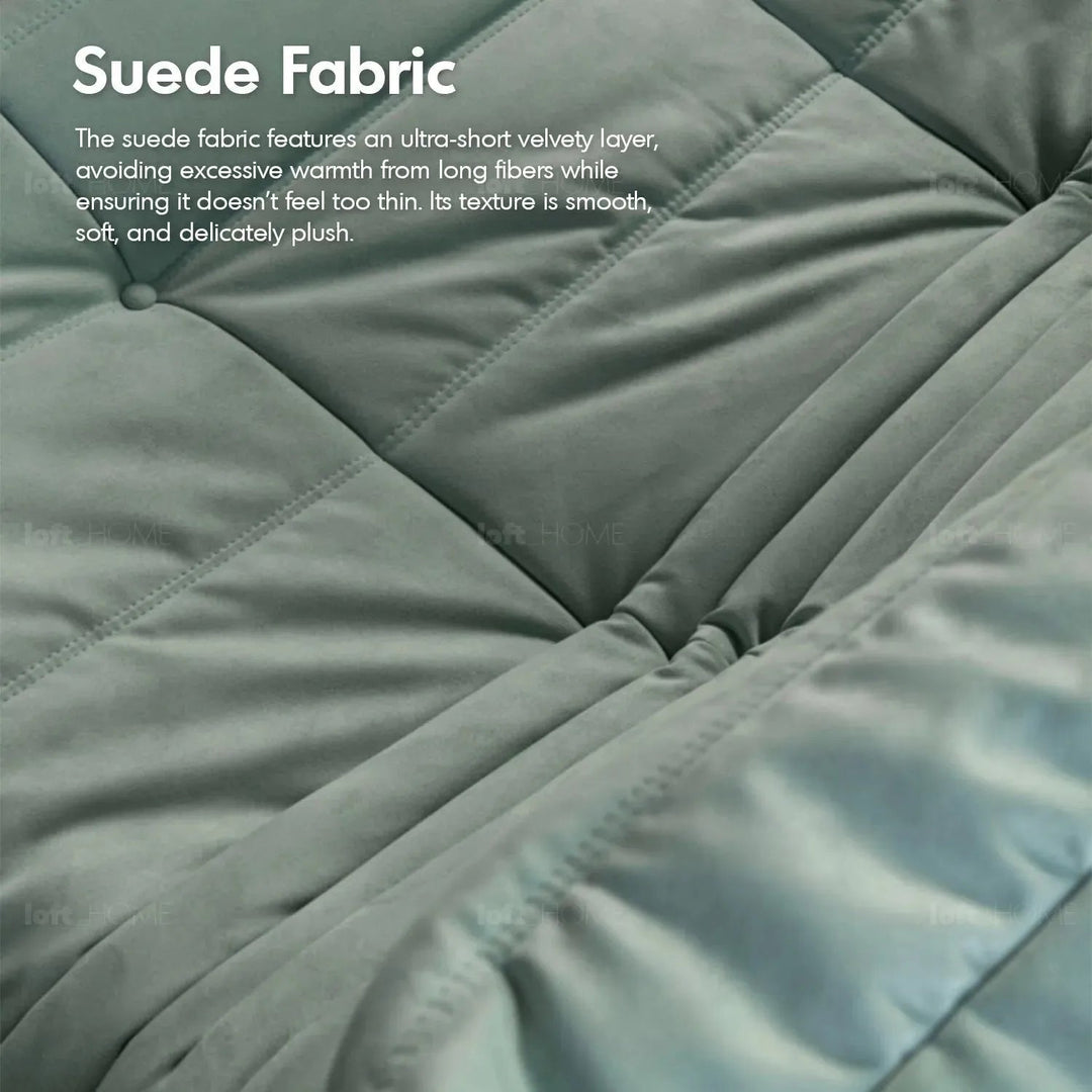 Contemporary fabric modular 2 seater sofa cater in real life style.