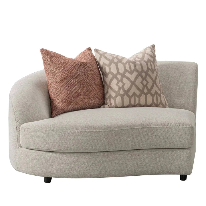 Cream Fabric Modular 4 Seater Sofa GROOVE