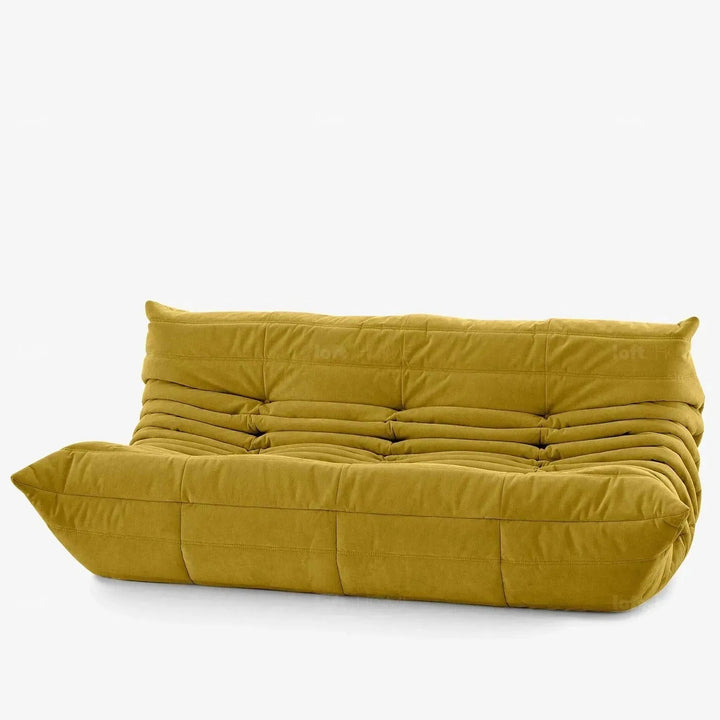 Contemporary fabric modular 3 seater sofa cater situational feels.