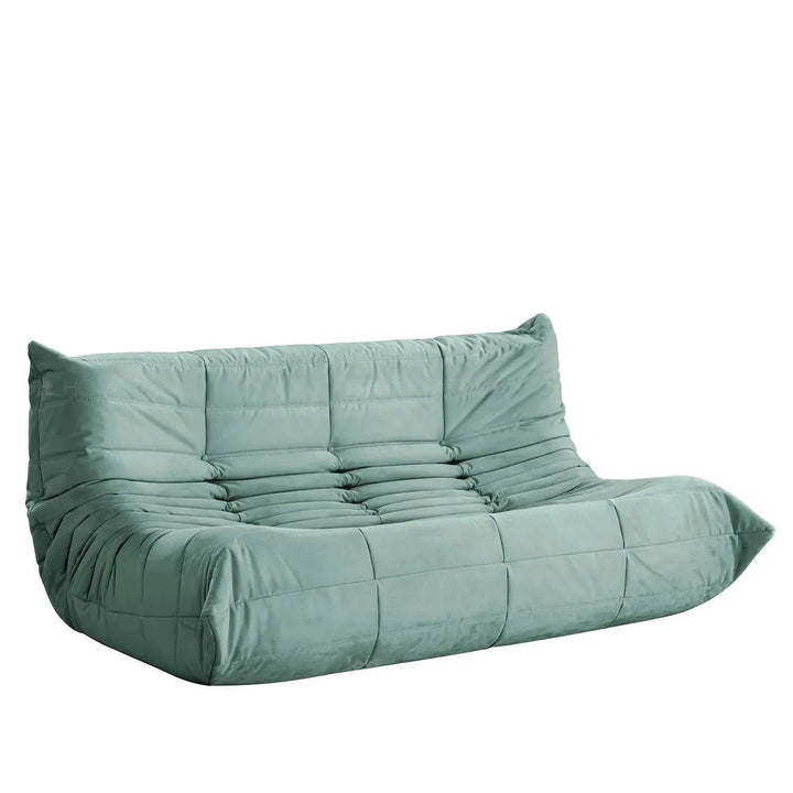 Contemporary fabric modular 3 seater sofa cater detail 6.