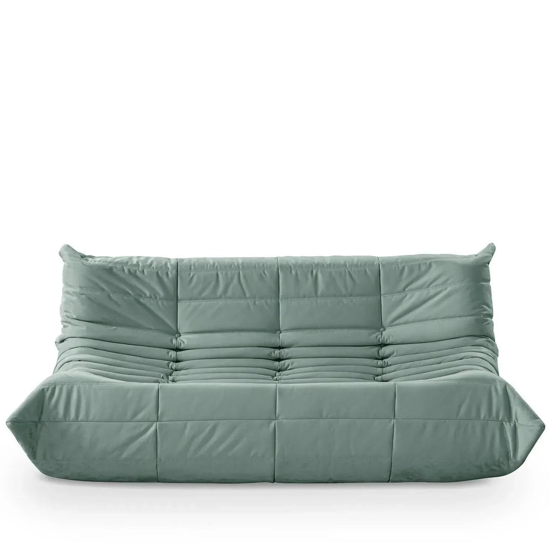 Contemporary fabric modular 3 seater sofa cater detail 12.