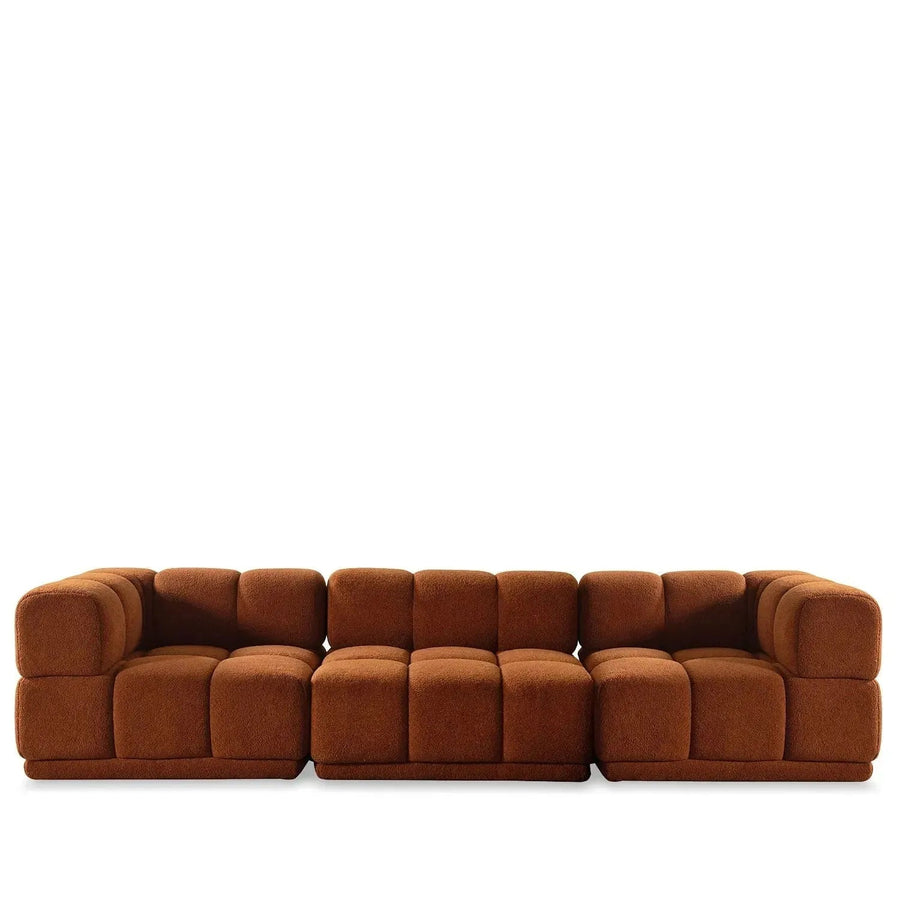 Bauhaus Teddy Fabric Modular 4 Seater Sofa CUBOID
