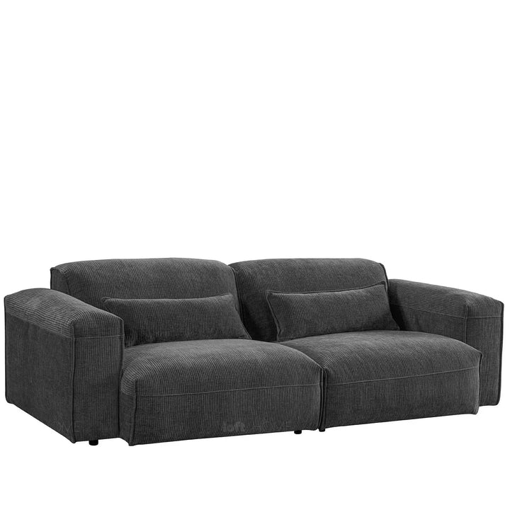 Modern Corduroy Velvet Fabric Modular 3 Seater Sofa OPERA