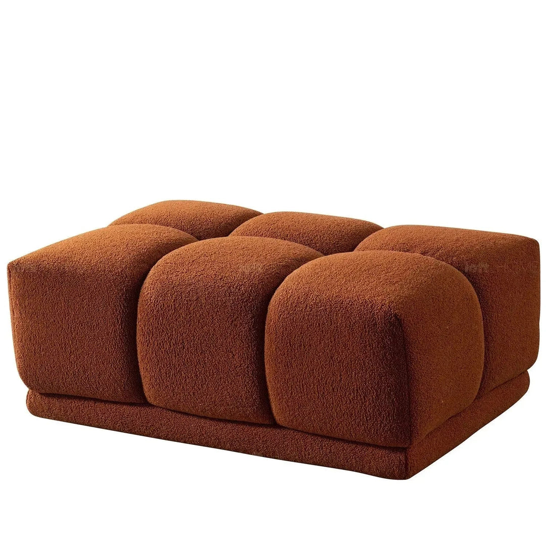Bauhaus teddy fabric modular l shape sectional sofa cuboid 3+l environmental situation.