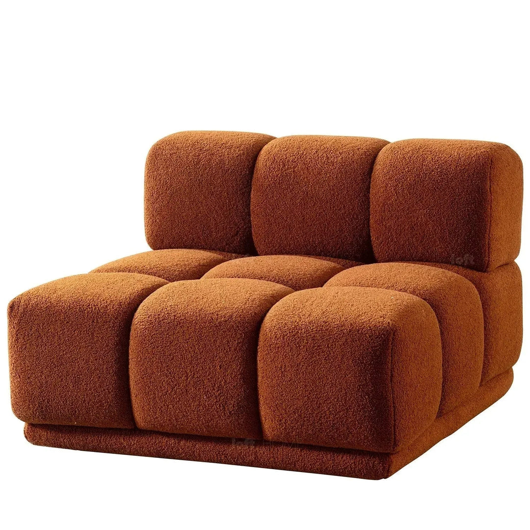 Bauhaus teddy fabric modular l shape sectional sofa cuboid 3+l situational feels.