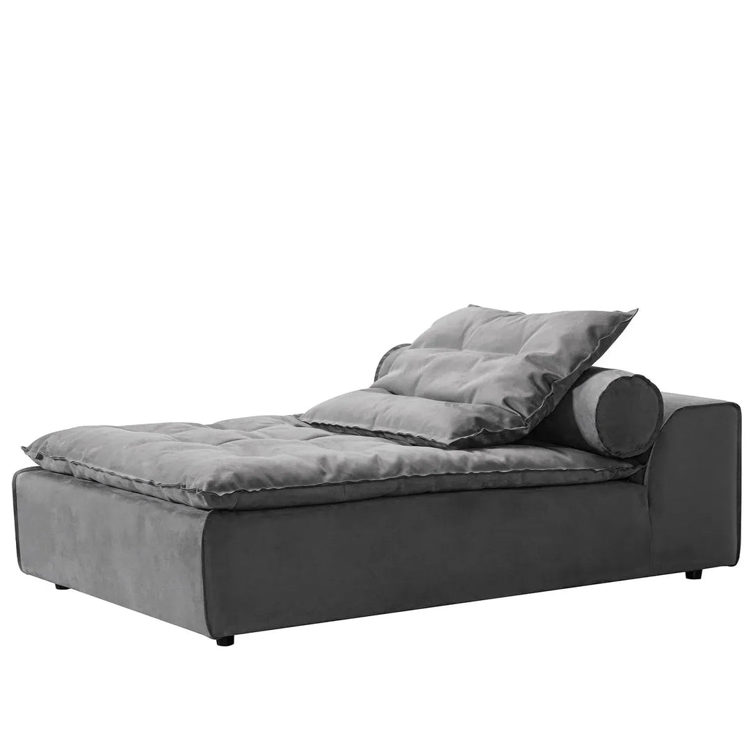 Modern fabric modular l shape sectional sofa woolen 4+l detail 4.
