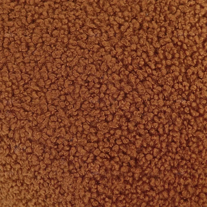 Contemporary Teddy Fabric Modular Ottoman CUBOID