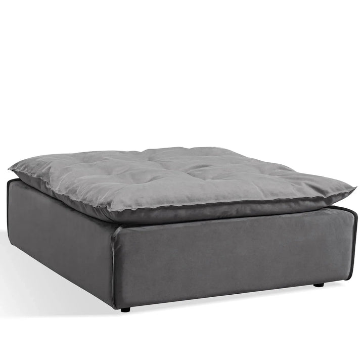 Modern Fabric Modular Ottoman WOOLEN L