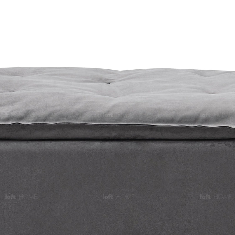 Modern Fabric Modular Ottoman WOOLEN Color Swatches