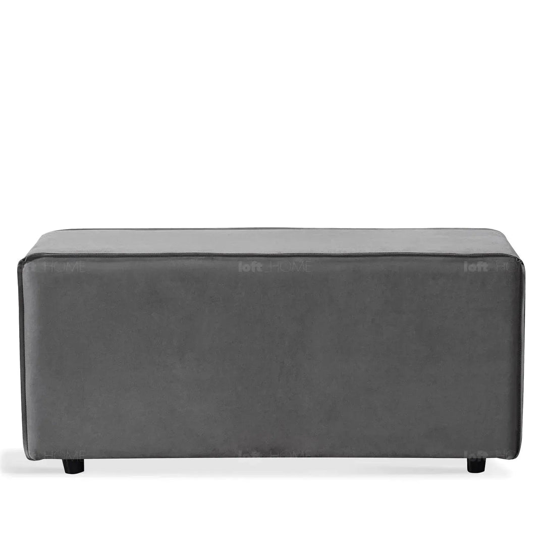 Modern fabric modular sofa armrest woolen situational feels.