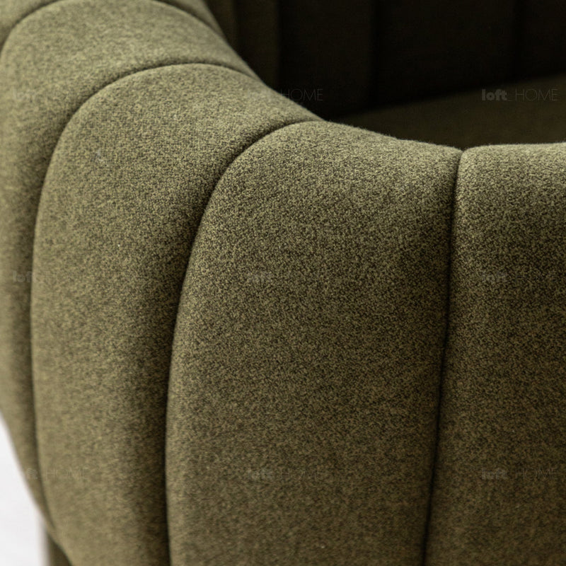 Modern Faux Cashmere Fabric Dining Chair CACTUS Color Swatches