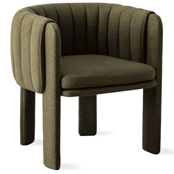 Modern Faux Cashmere Fabric Dining Chair CACTUS