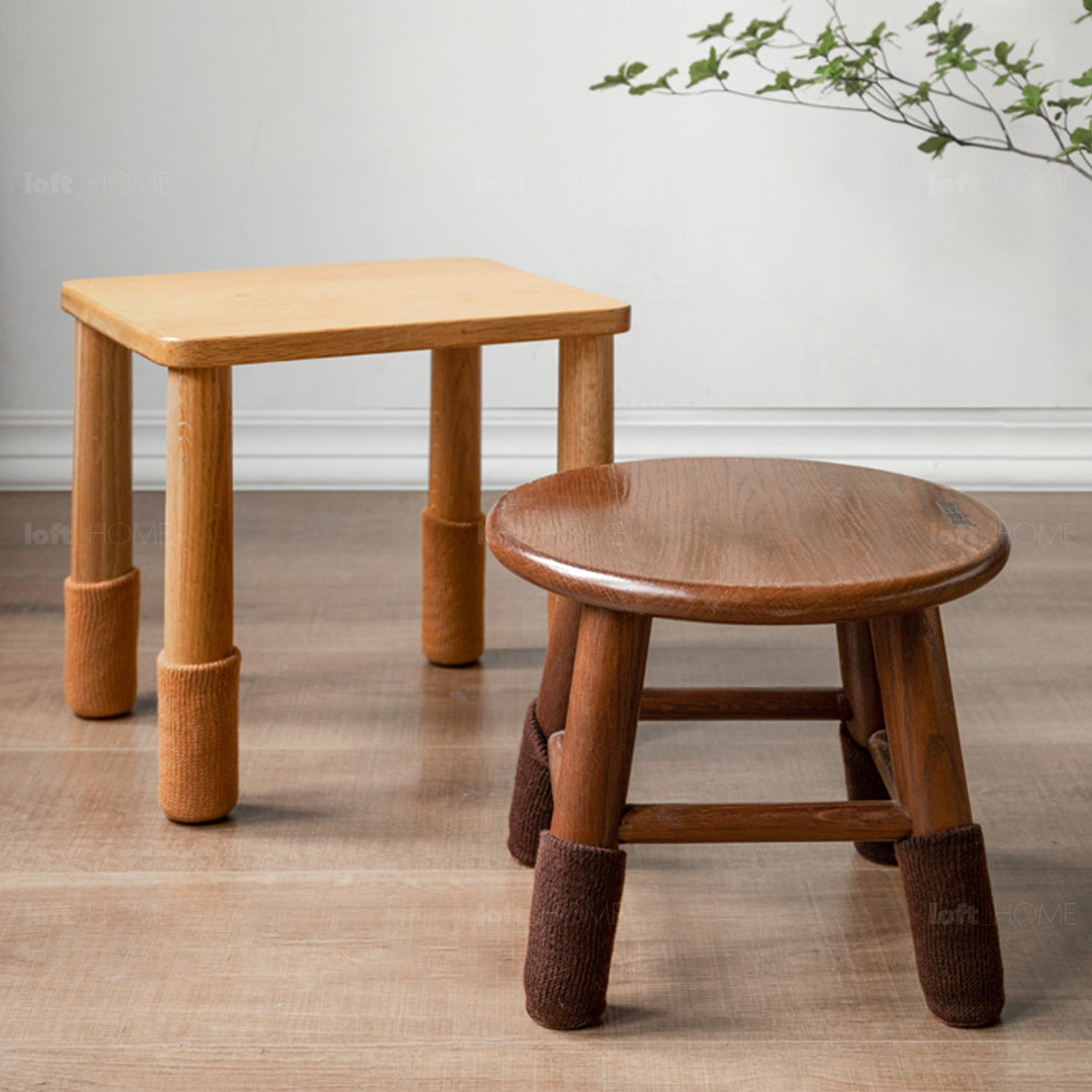 Scandinavian Knitted Fabric Chair And Table Legs Socks 16pcs Set LEGHUGER