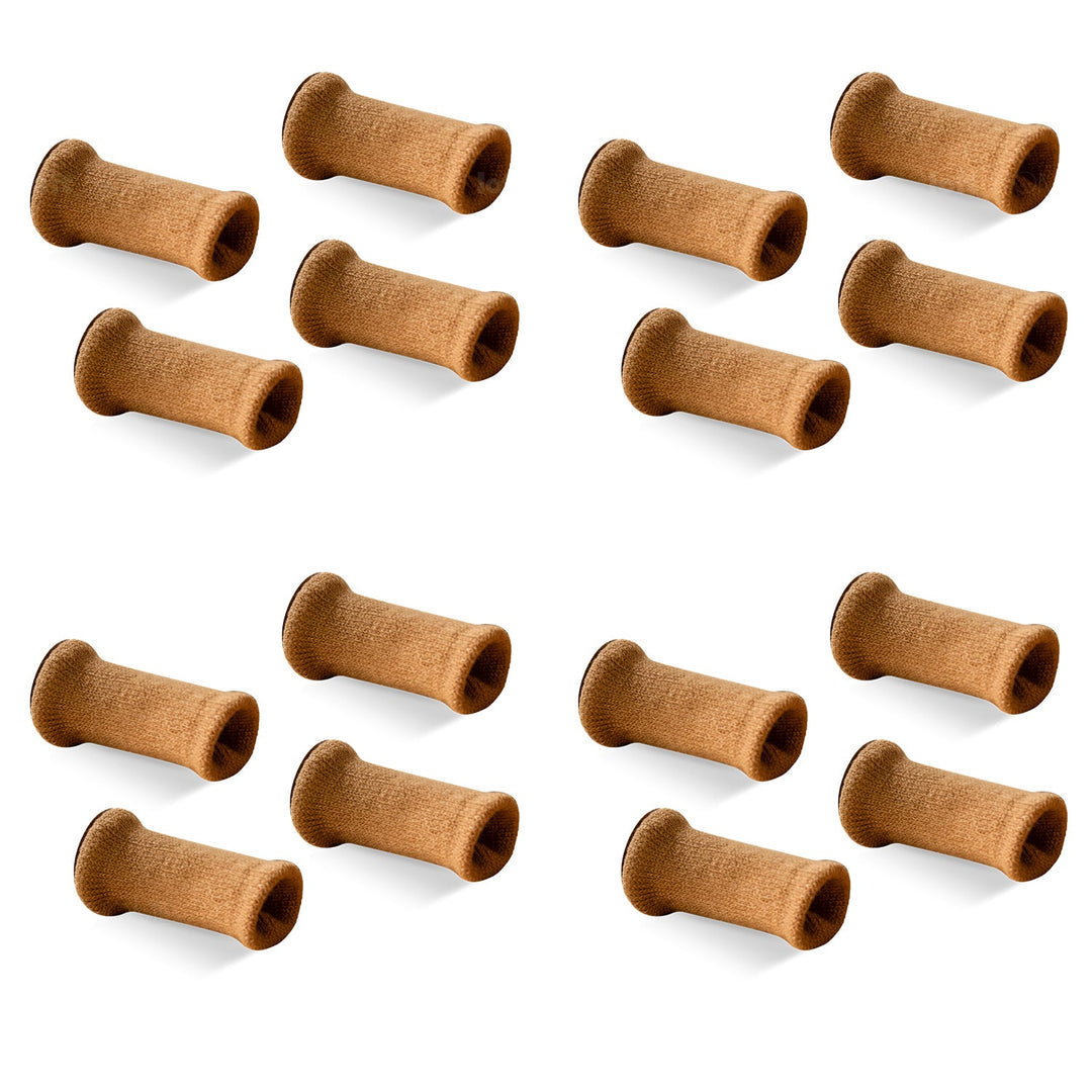 Scandinavian Knitted Fabric Chair And Table Legs Socks 16pcs Set LEGHUGER