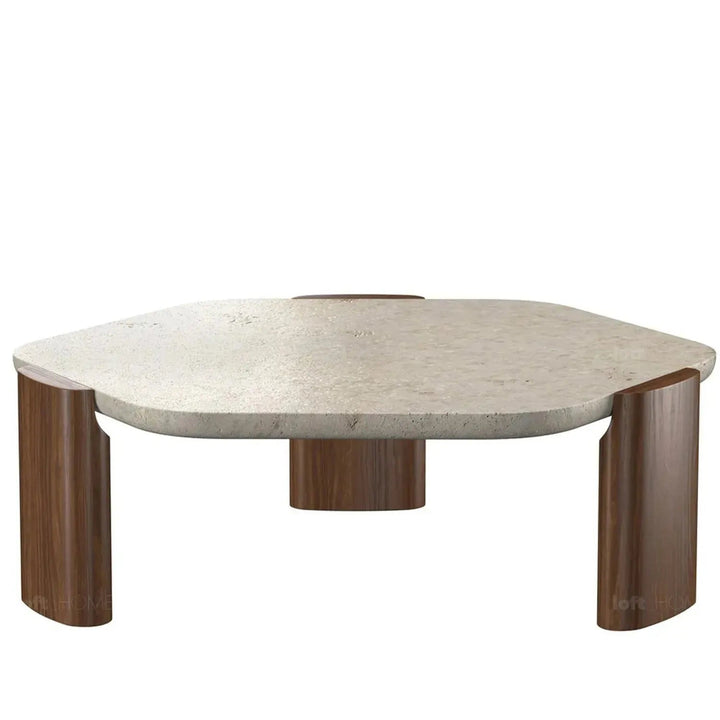 Scandinavian travertine stone coffee table trawo environmental situation.