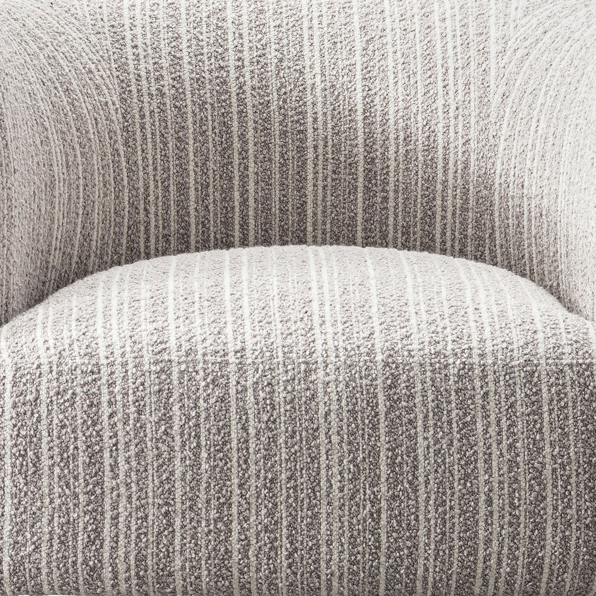 Japandi Mixed Weave Fabric 1 Seater Sofa EMBRACE Color Swatches