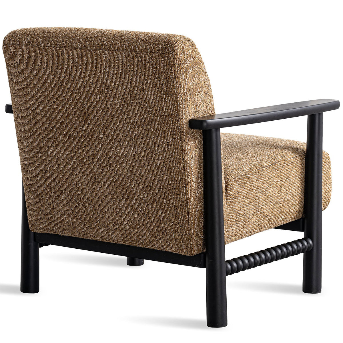 Japandi Mixed Weave Fabric 1 Seater Sofa NEMAN Material Details Chart