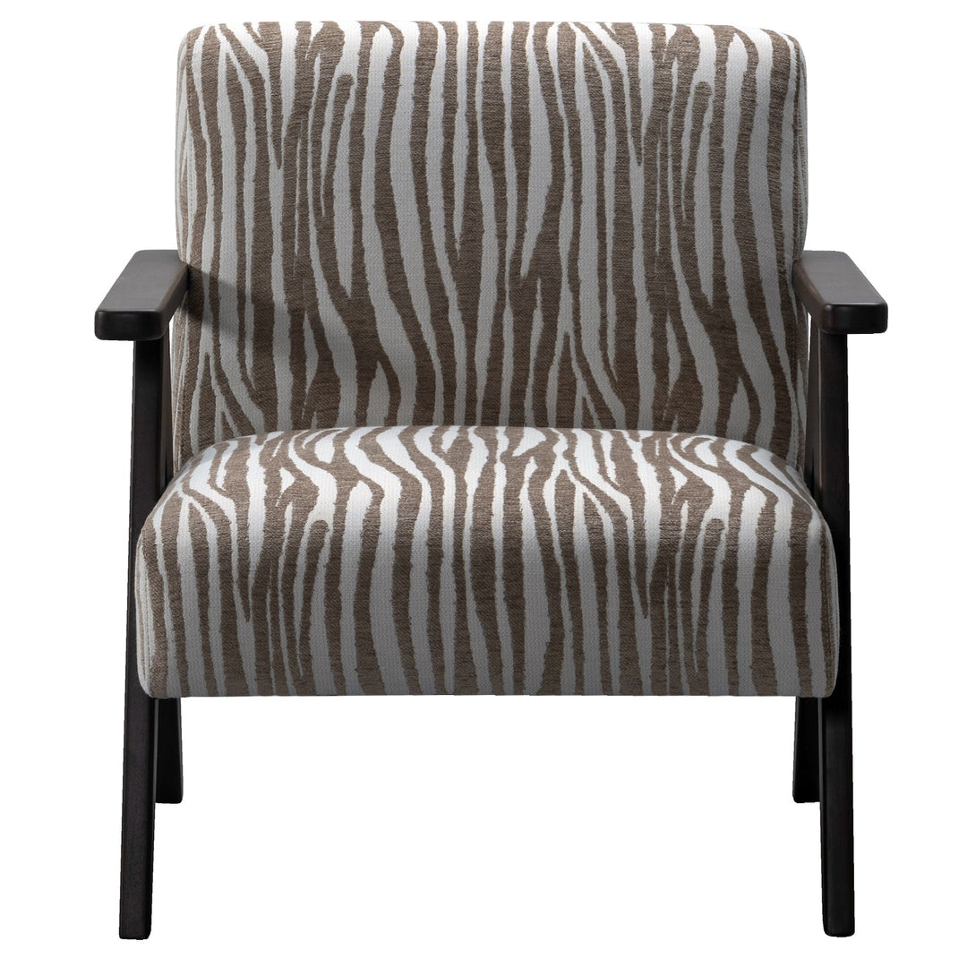 Japandi mixed weave fabric 1 seater sofa stua situational feels.