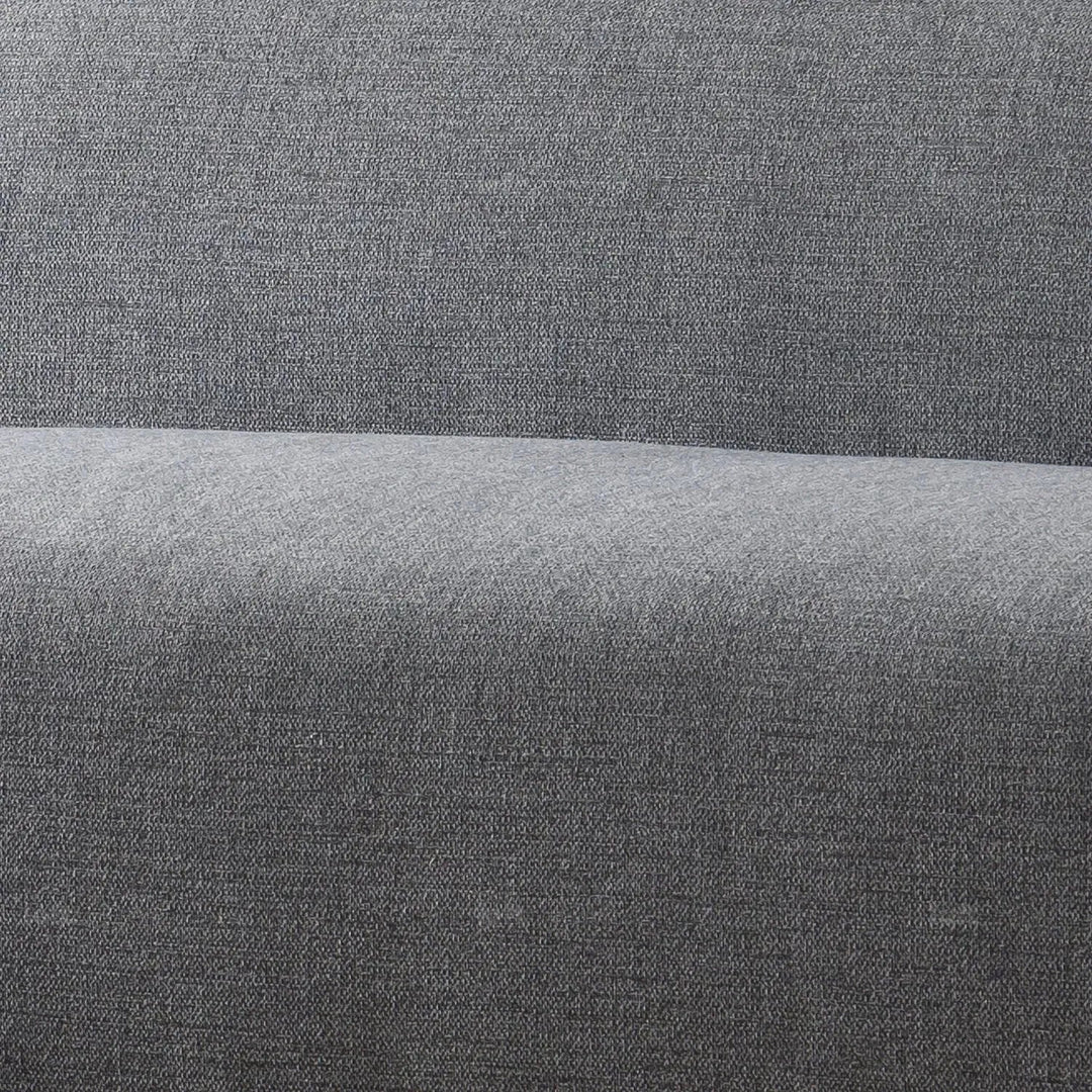 Minimalist Mixed Weave Fabric L Shape Sectional Sofa PAVILION 3+L