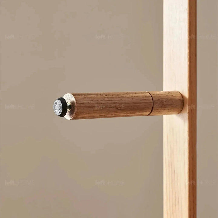 Scandinavian Oak Wood Platform Bed GRIMM