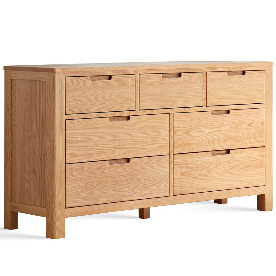 Scandinavian Oak Wood Chest Of Drawers BREEZE