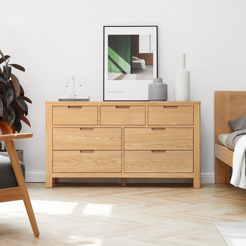 Scandinavian Oak Wood Chest Of Drawers BREEZE Good to Know Preview-1