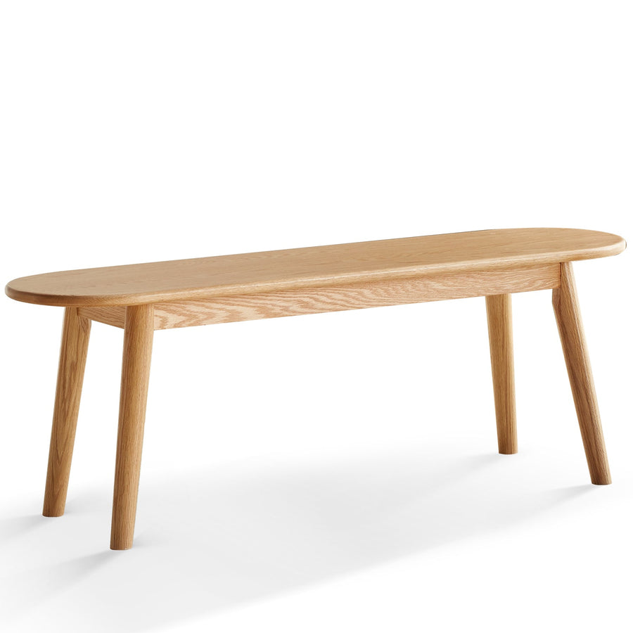 Scandinavian Oak Wood Dining Bench ARC