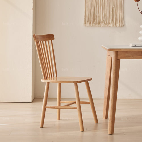 Scandinavian Rubber Wood Dining Chair WINDSOR Good to Know Preview-1