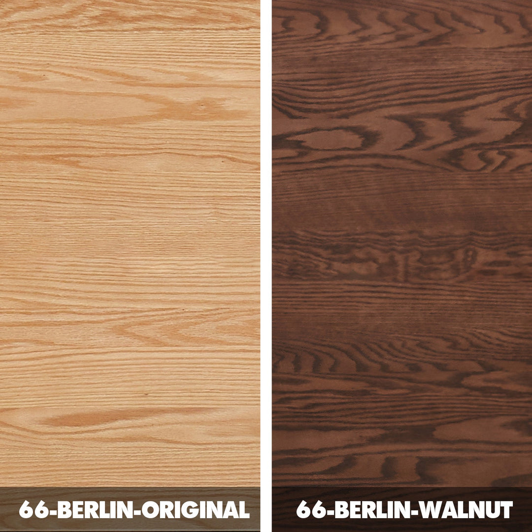 Scandinavian Oak Wood Dining Table BERLIN